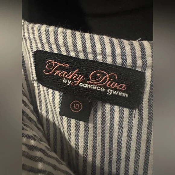 Trashy Diva Seersucker Apple Tart Dress - Picture 4 of 5